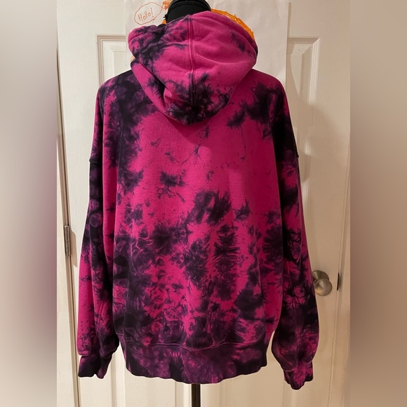 Champion Women’s Powerblend Fleece Tie Dye Hoodie Size  L - Picture 10 of 13